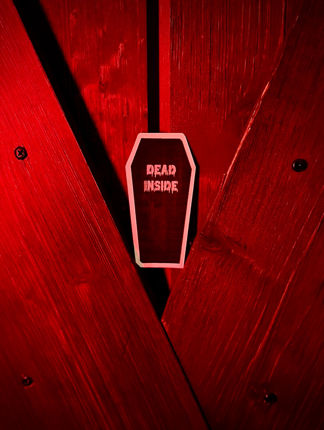 Dead Inside Sticker - Etsy