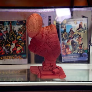 3d Printed Mullti Color Spiderman Bust