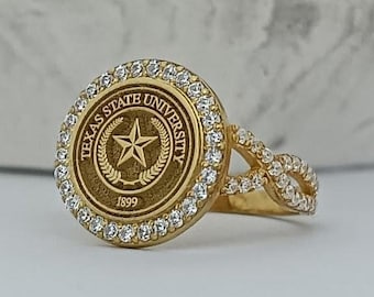 アクセサリー JOSTENS RING 10k WhiteGold CLASS RING 88 10k White Gold Jostens Class Ring, Glass Blue Stone Size