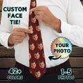 Custom Face Tie, Personalized Photo Tie, Custom Photo Tie Gift, Fun Tie, Customized Face Neck Tie Gift for Birthday Anniversary Father's Day