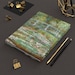 Custom Name Claude Monet Waterlily Bridge Notebook Personalized Fine ...