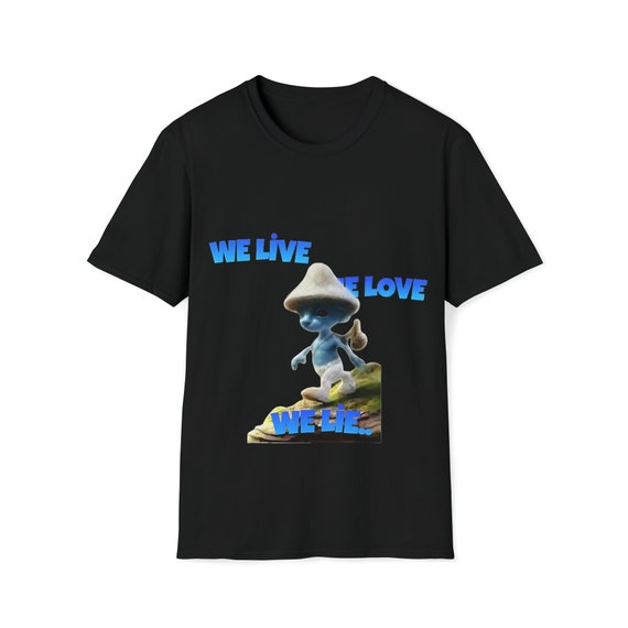 Smurf Cat Realistic Cat Mushroom T-Shirt