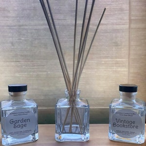 Reed Diffuser/Home Fragrance/Natural Rattan Reed Sticks/Diffuser Oil/Flameless Fragrance/Fragrance Diffuser/Home Decor