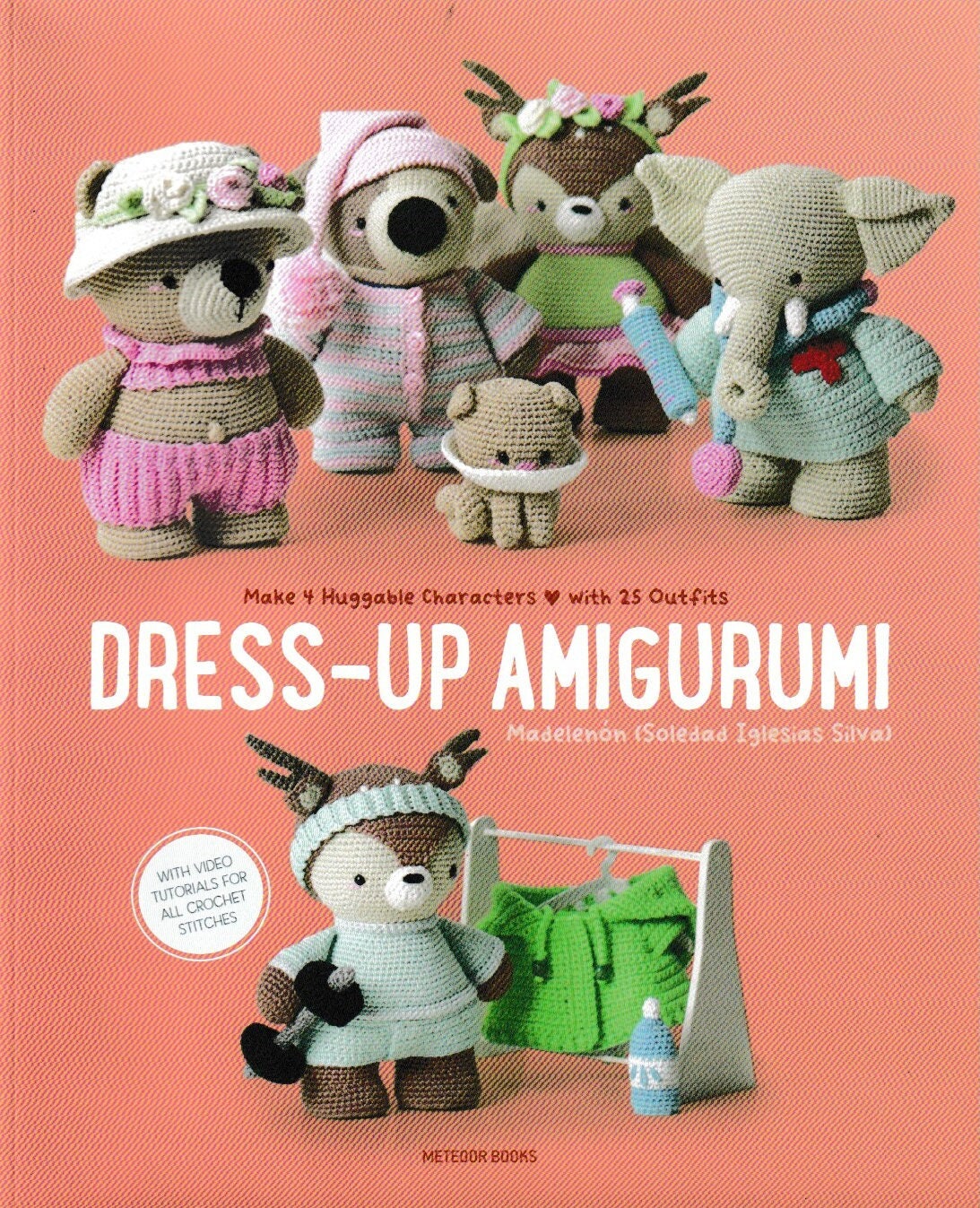 Kids Edition Mini Dress up Doll Amigurumi Pattern. Pdf Crochet Pattern 