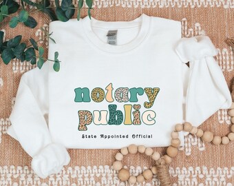 Sweat-shirt Notaire Public