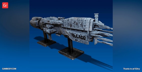 Aliens - Sulaco Model Kit - 3D Printed - 32