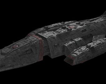 Battlestar Galactica - VALKYRIE - 15" Model - PLA - Unassembled
