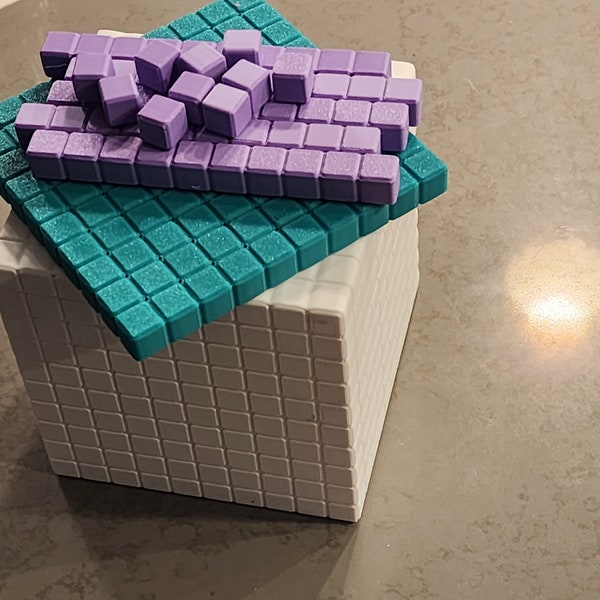 Elementary Math Manipulatives - Base 10 Blocks/Base Ten Blocks