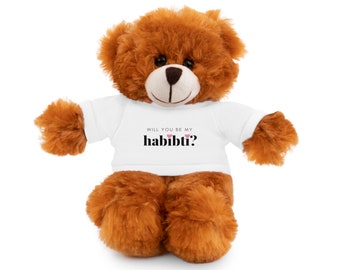 Will You Be My Habibti? Stuffed Animals with Tee