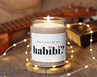 Will You Be My Habibi? Scented Soy Candle, 9oz