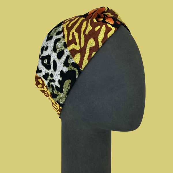 Twist Stirnband Animal Print Mustermix