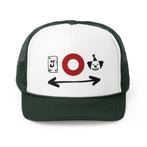 Phish Hat | Clowns Left, Jokers Right Trucker Hat |  Show Hat