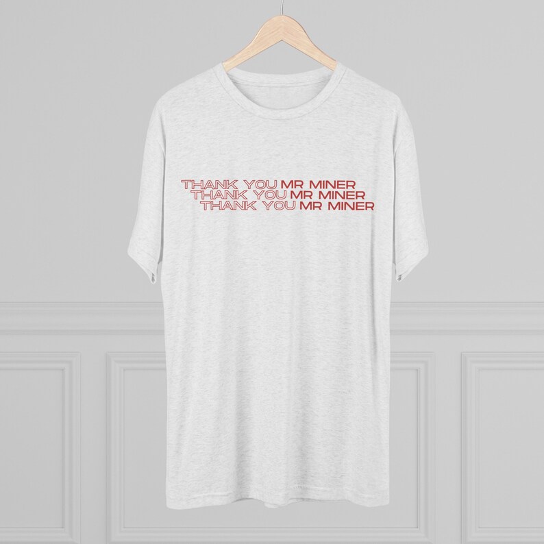 Phish Short Sleeve T-shirt | Harry Hood Thank You Mr Miner | Ultra Soft Crew Tee | Lot & Concert Tee image 4