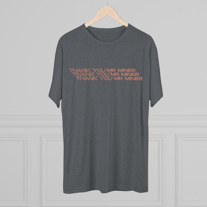 Phish Short Sleeve T-shirt | Harry Hood Thank You Mr Miner | Ultra Soft Crew Tee | Lot & Concert Tee image 8