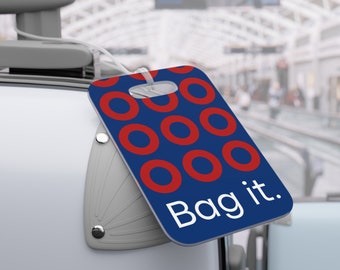 Fishman Donut Luggage Tags | Bag it, Tag It | 2 shapes available