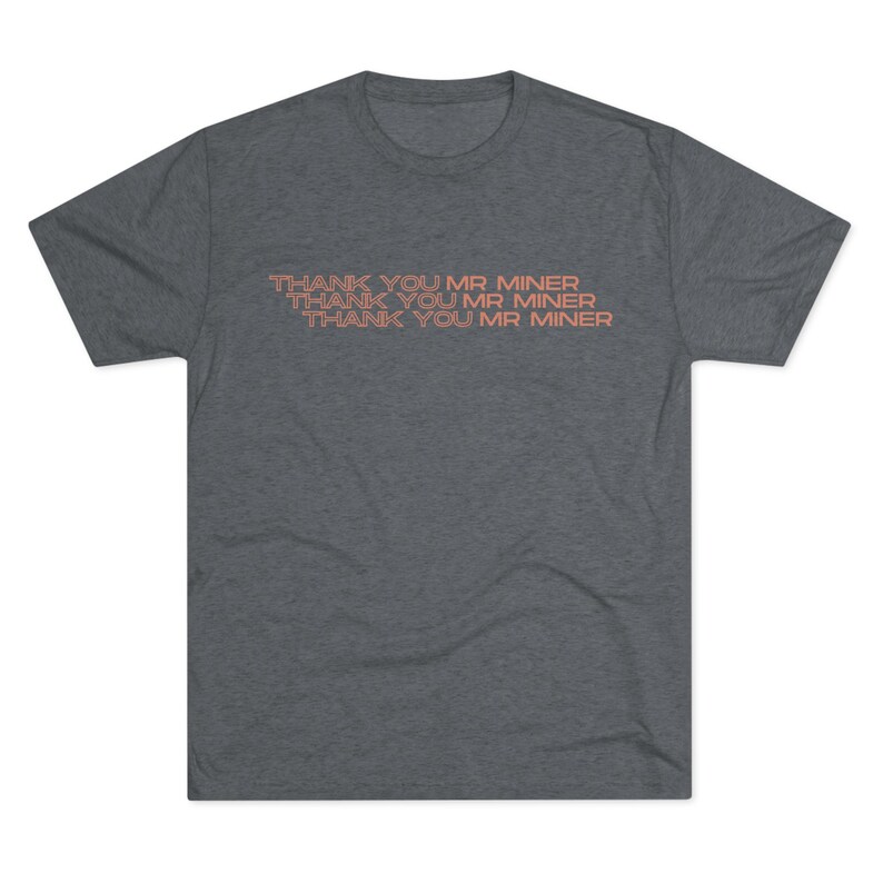 Phish Short Sleeve T-shirt | Harry Hood Thank You Mr Miner | Ultra Soft Crew Tee | Lot & Concert Tee image 6