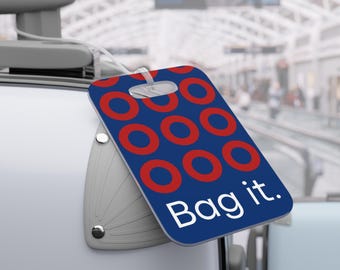 Fishman Donut Gepäckanhänger | Bag it, Tag it | 2 Formen verfügbar