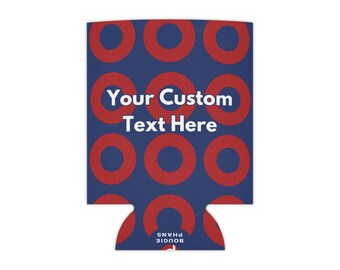 Personalized Phish Beer Hugger| Custom Text | Can Cooler Sleeve