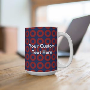Personalized Phish Coffee Mug | Fishman Donut | Premium 15oz Mug