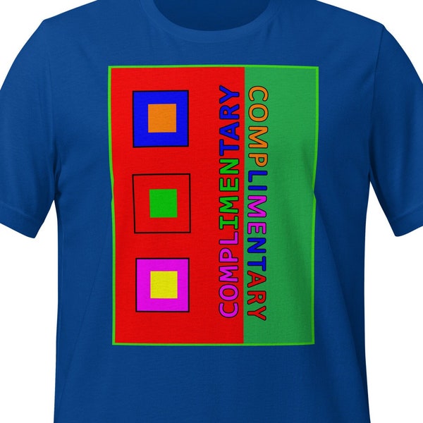 COMPLIMENTARY COLORS__ v2__Unisex T-Shirt