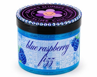 Blue Raspberry Fizz Slime