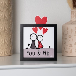 You and Me, it's for life! A small painting that invites you to no longer limit yourself...