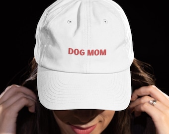 Dog Mom Embroidered Hat, Dog Mom Cap Hat, Dog Mom Baseball Caps, Dog Cap, Funny Embroidered Hat, Dog Mom Trucker Hat, Dog Mom Embroidery Cap