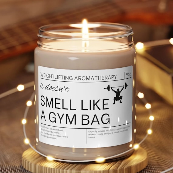 Workout Gifts, Workout Candle, Gym Rat Candle, Bodybuilder Gift