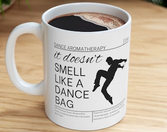 Dance Mom, Dance Mom Gift, Gift for Dance Mom, Dance Team Mom Gift, Dance Mom Humor, Unique Gift for Dance Mom, Hot Cocoa Mug