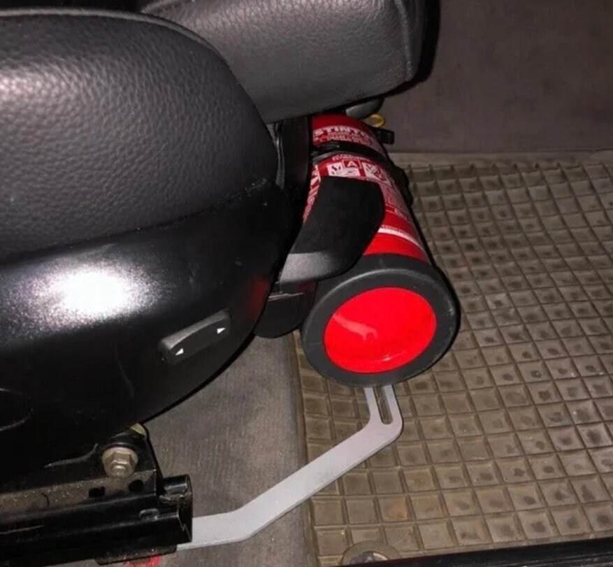 BMW E30 Fire Extinguisher Mount Bracket Etsy