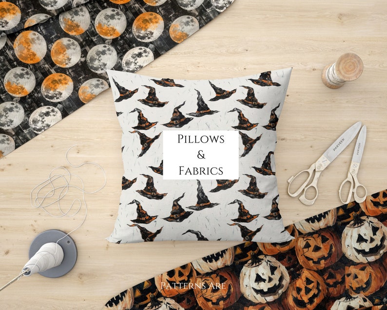 Vintage Halloween Digital Paper: 36 Spooky Seamless Patterns (digital ...