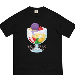 PHILIPPINES HALO-HALO Harmony Dessert Unisex garment-dyed heavyweight t-shirt
