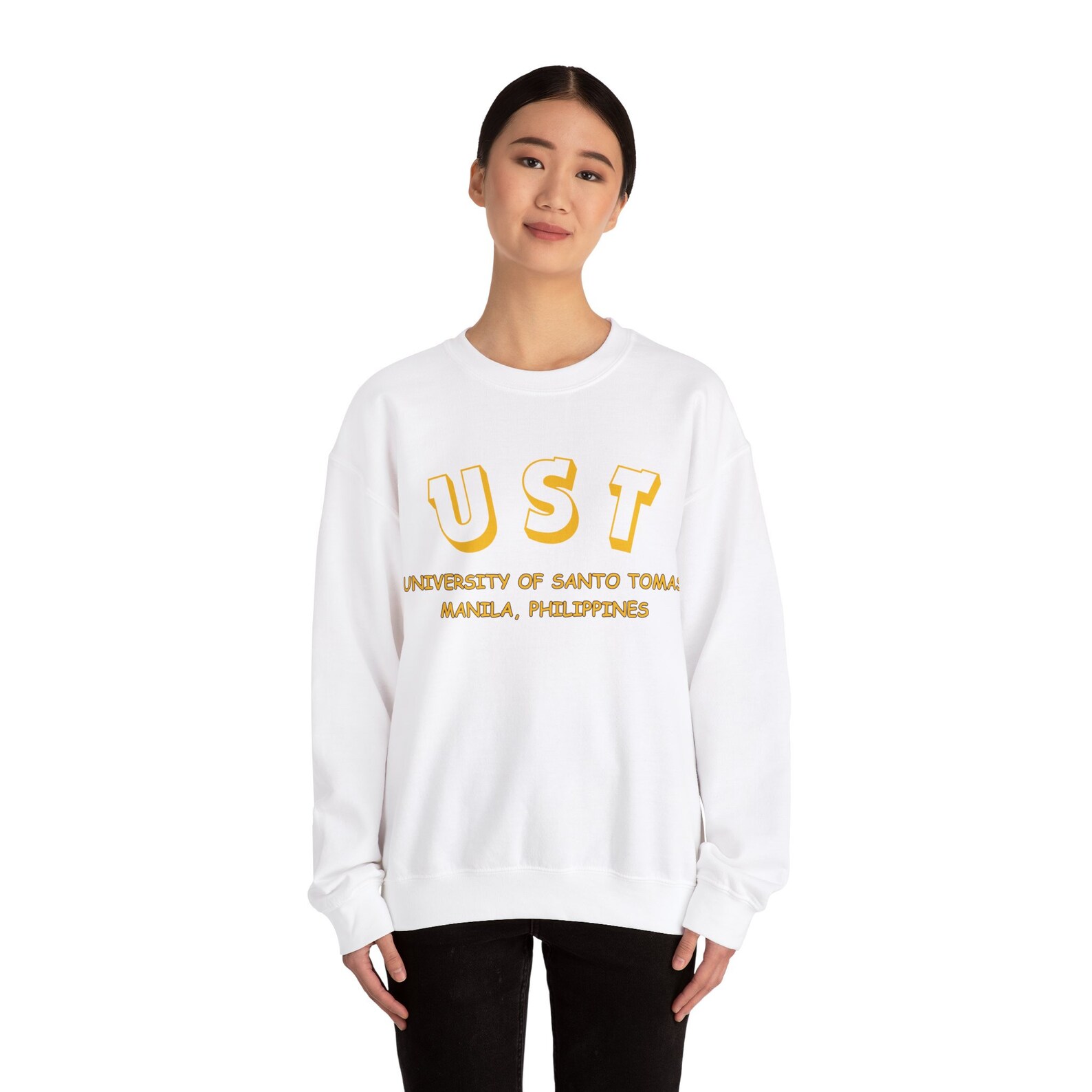 UST University of Santo Tomas Sweatshirt, Filipino College Apparel - Etsy