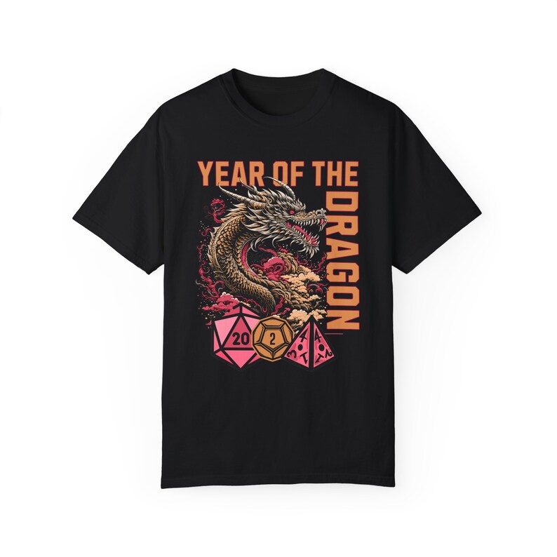 DRAGON DND Happy New Year 2024 D20 DICE Dnd T Shirt Gift for - Etsy