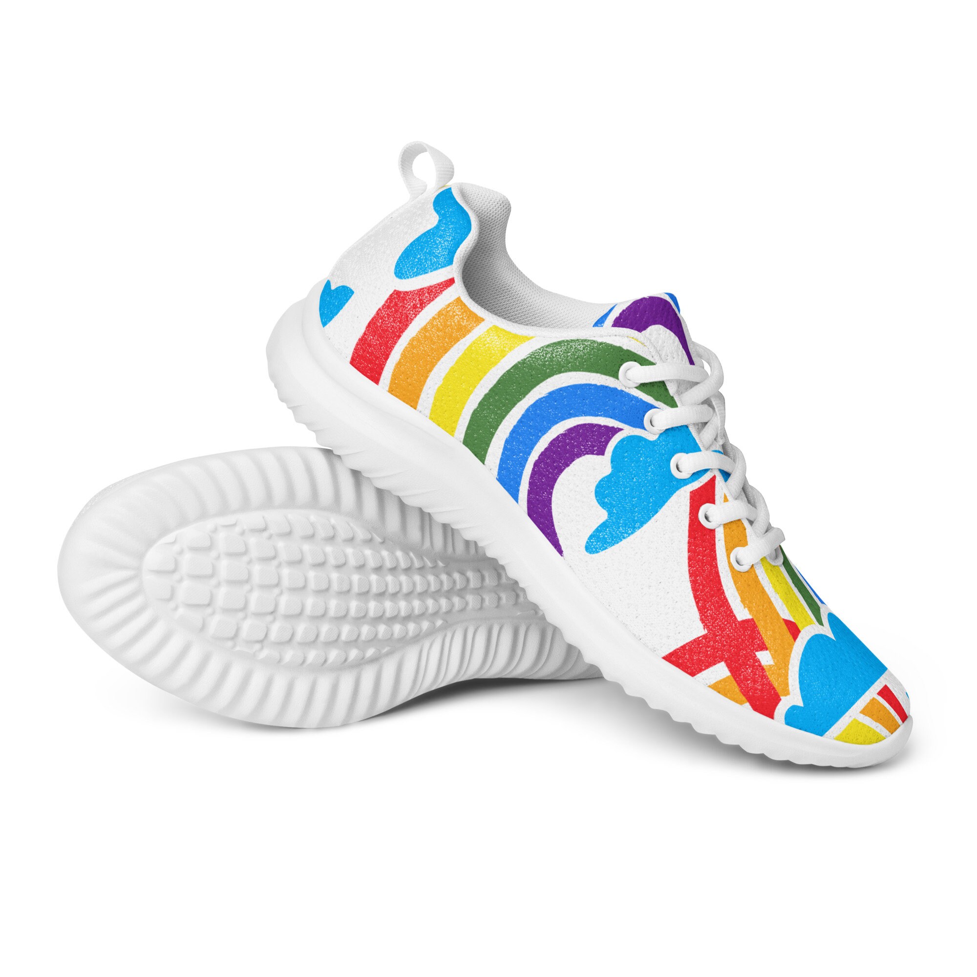 Stride with Pride: Rainbow Athletic Shoes for Unmatched Comfort & Style - LGBTQ+ Footwear