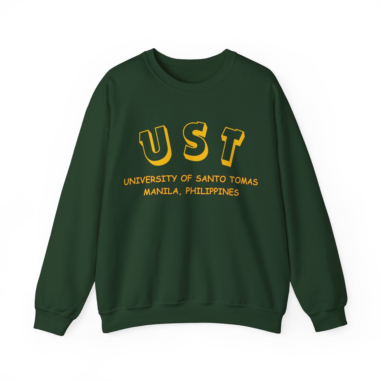 UST University of Santo Tomas Sweatshirt, Filipino College Apparel - Etsy