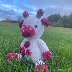 Bella the Mooshroom Crochet Pattern- Cow Crochet Pattern- Amigurumi Crochet Pattern