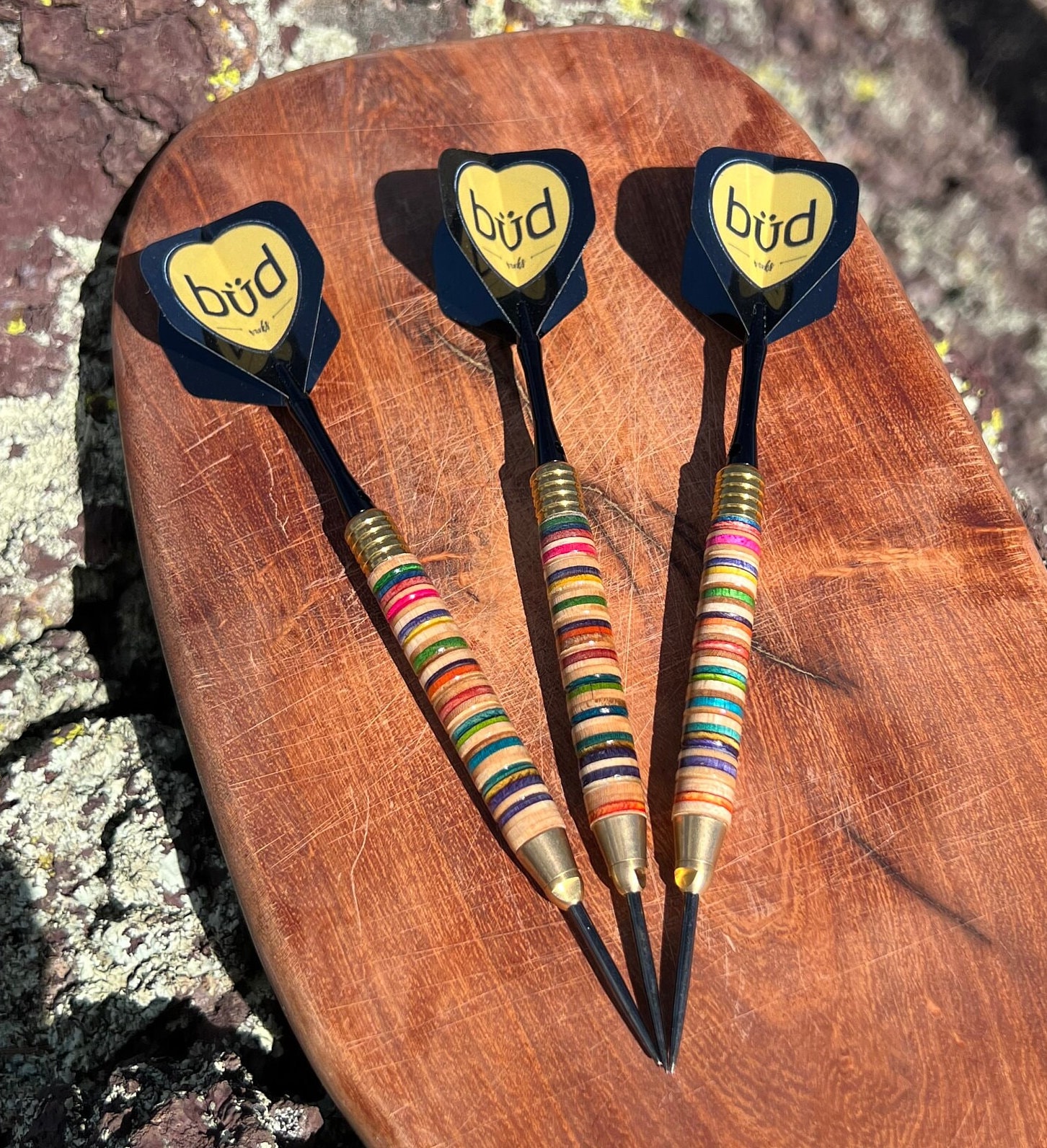 Recycled Skateboard Darts