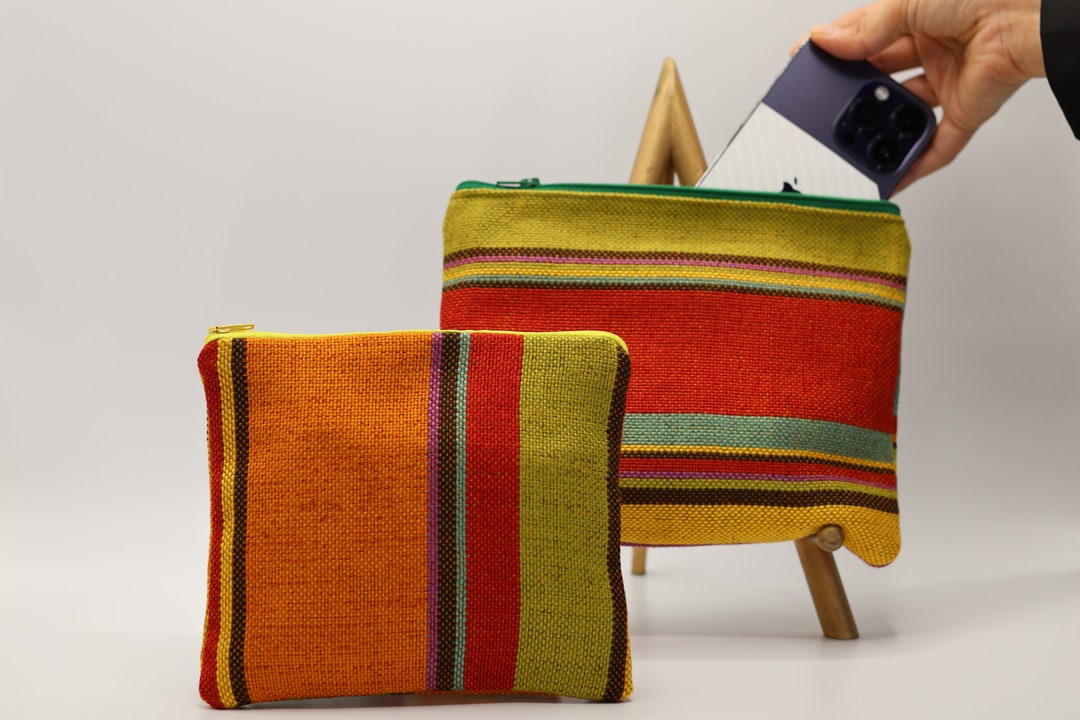 Handmade Zipper Pouch Sets of 2 Etsy