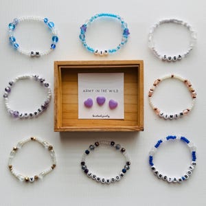 Bangtan Bracelets - Custom Kpop Elastic Bracelet