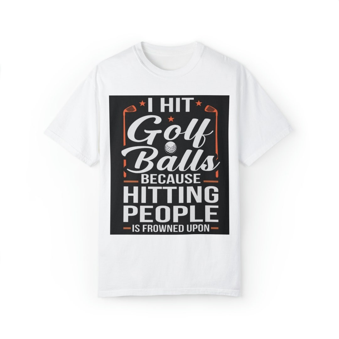 Funny Golf Tshirt Etsy