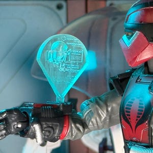 57) Techno viper Holographic work interface terminal set A of Cobra Hiss and Cobra Trubble Bubble two pack!