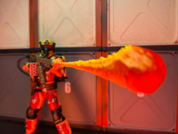 58) GIJoe Classified flame effect for BlowTorch! Lets cook those porkchop sandwiches!