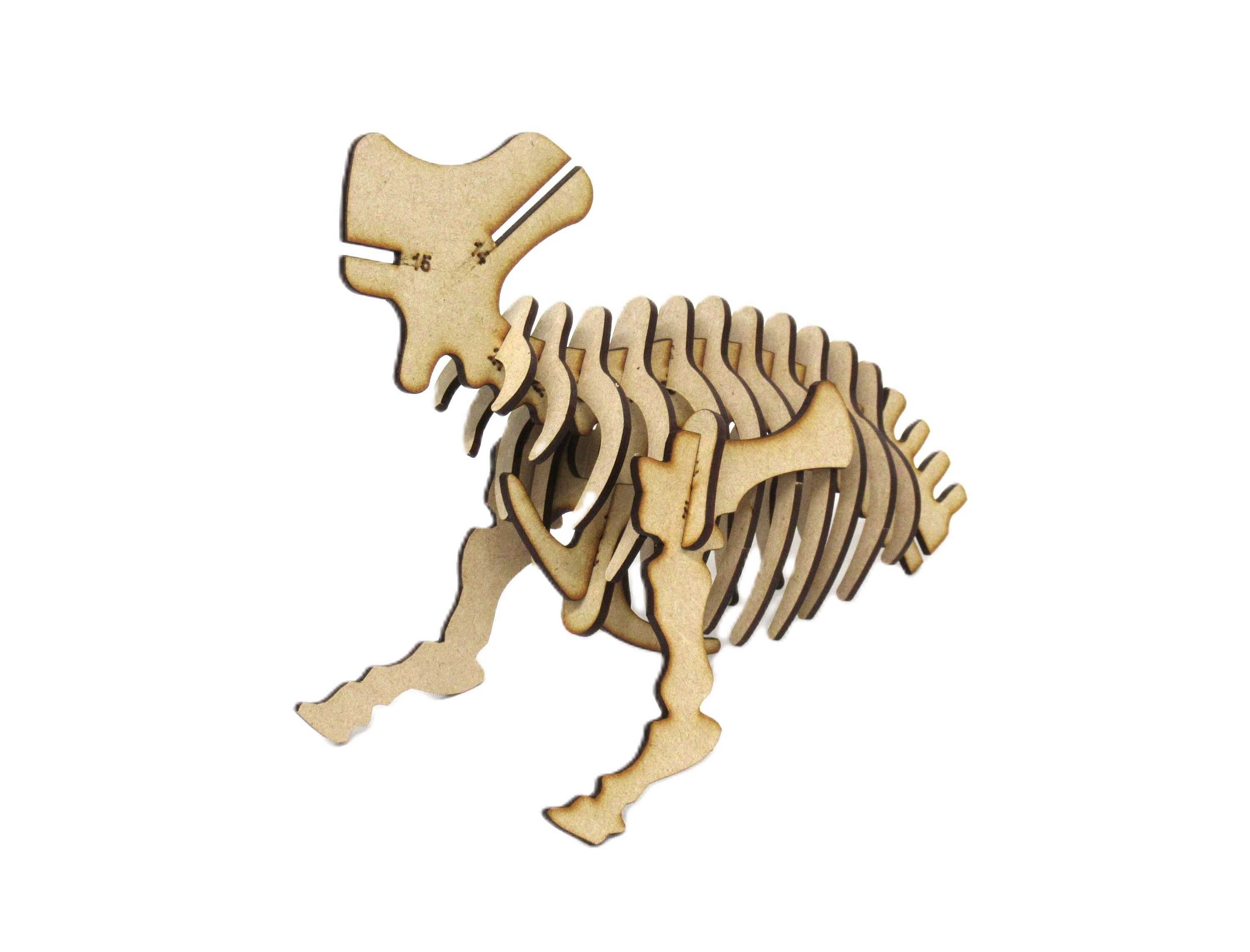 A Styracosaurus 3D Dinosaur Puzzle - Etsy
