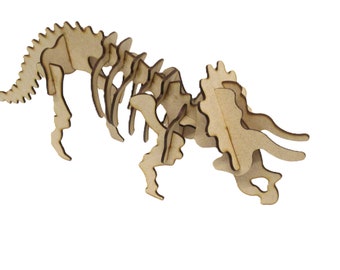 A Brontosaurus 3D Dinosaur Puzzle