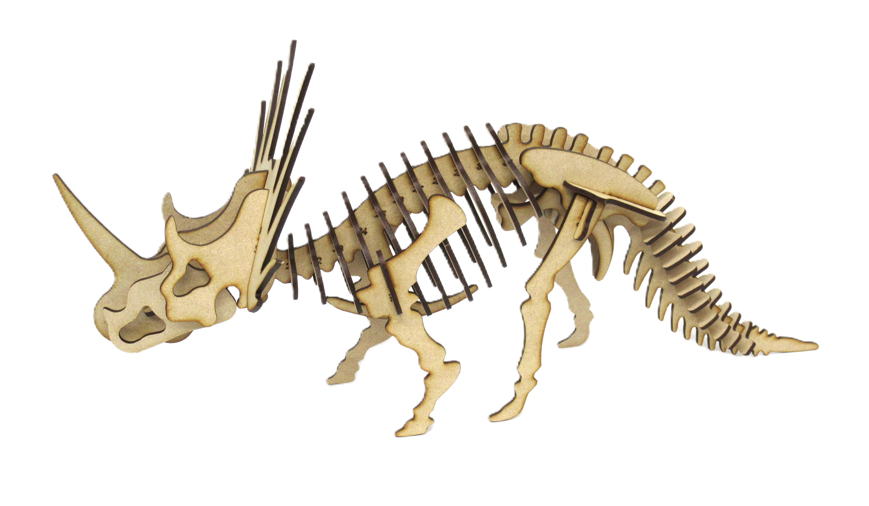 A Styracosaurus 3D Dinosaur Puzzle - Etsy