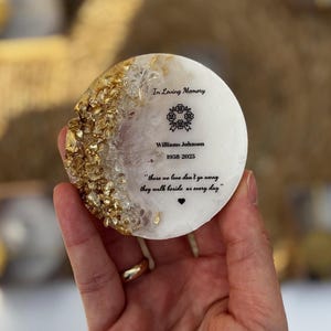 Personalized Grave Ornaments, Funeral favors for guests, Funeral Magnet Favor, Celebration of Life Gifts, Memorial Service Favors