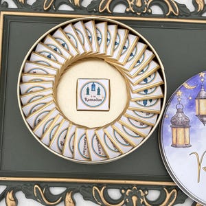 Eid Chocolate, Eid Al Adha Gift, Eid Mubarak, Umrah Mubarak, Eid Gift Boxes, Eid Favors,  Hajj Mubarak Custom Chocolate Favors for Guests,