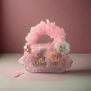 Variété de sacs à bandoulière Princess Pearl personnalisés et personnalisés, sac à main pour tout-petits, sac pour petites filles, cadeau d'anniversaire
