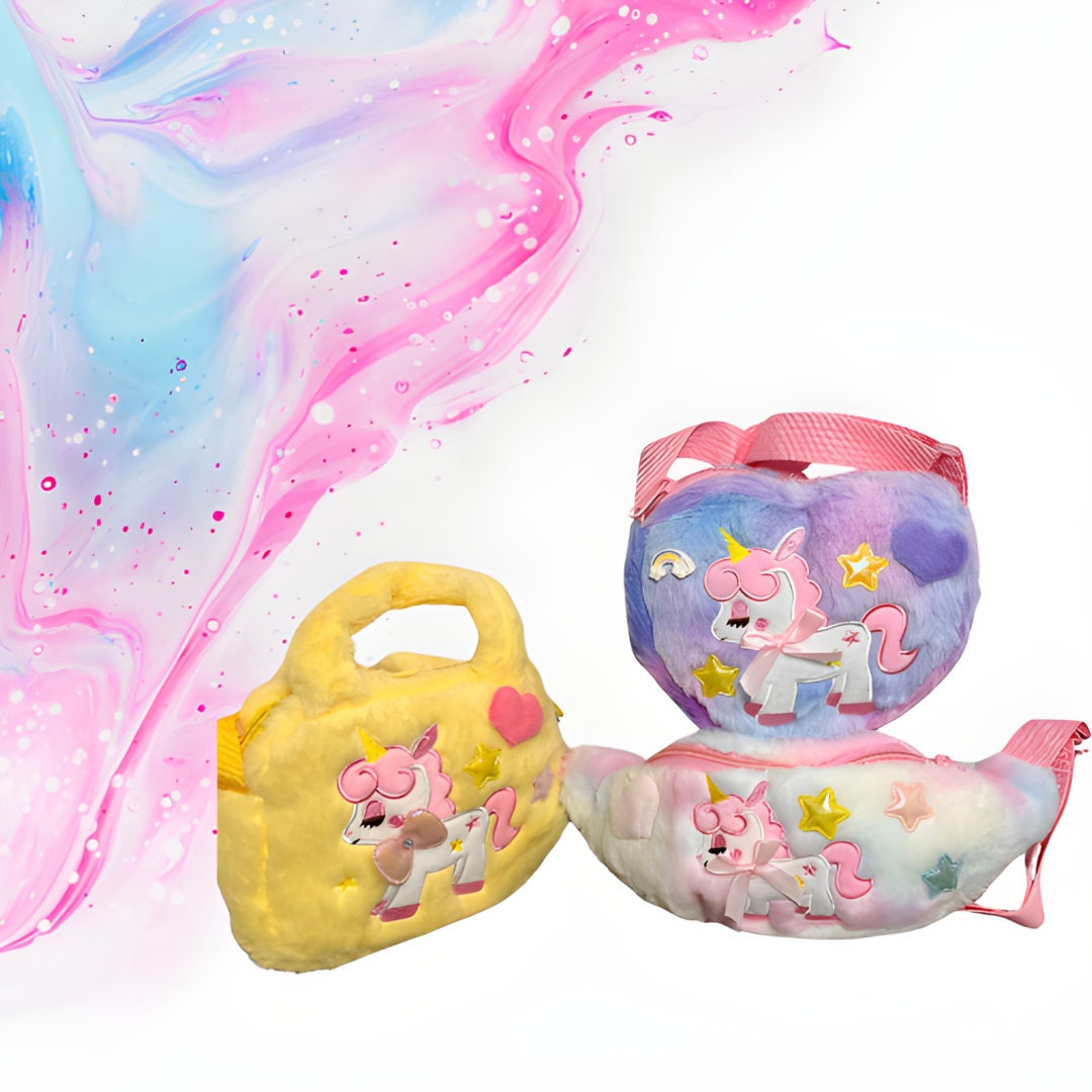 Aleker Unicorn Kids Jewellery Sets For Girls, Unicorn Crossbody Bag With Jewelry Set, Unicorn Gifts For Girls, Unicorn Bag Toys, Princess Dress Up Accessories Gifts For Girls 3 4 5 6 7 8 Year Old - Online Marketplace